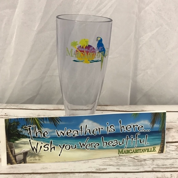 Jimmy Buffet’s Magaritaville Cup Bumper Sticker Souvenir - Picture 2 of 7